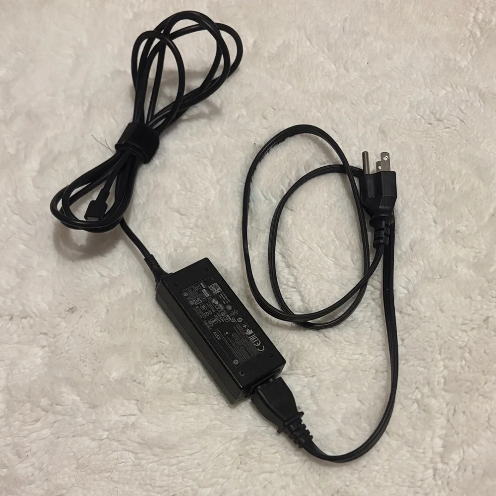 Black Power Charger Cable Long